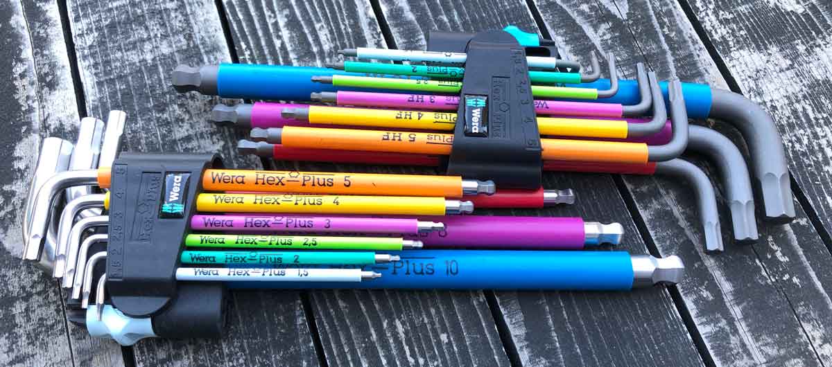 WERA ヴェラ ヘックスプラス L型 レンチ 対辺19mm 全長180mm 021095