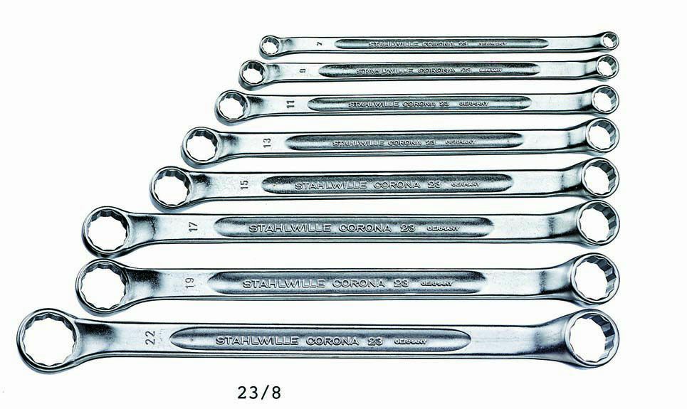 スタビレー 75°ディープオフセットメガネレンチセット 20/8 STAHLWILLE 