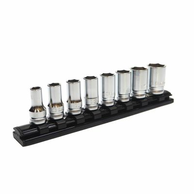 Ko Ken Z Eal 3 8 9 5mm Sq 6角セミディープソケットレールセット 8ヶ組 Rs3300xz 8 World Import Tools