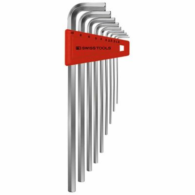 PB SWISS TOOLS ホルダー付六角棒レンチセット ロング パックなし 211