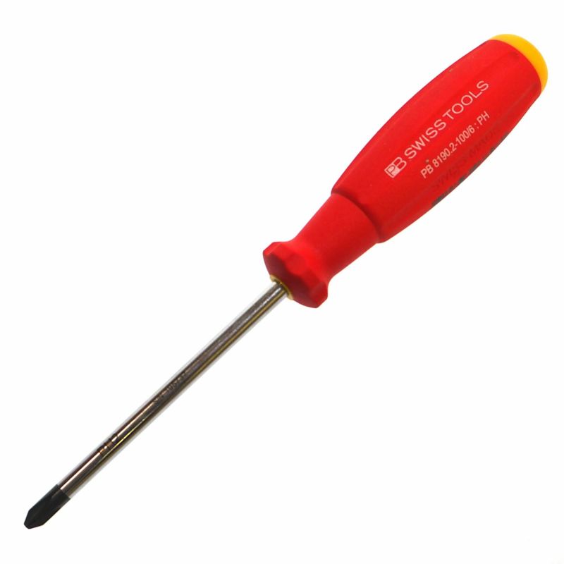 PB SWISS TOOLS スイスグリップ プラスドライバー 8190-2-100-6 | WORLD IMPORT TOOLS