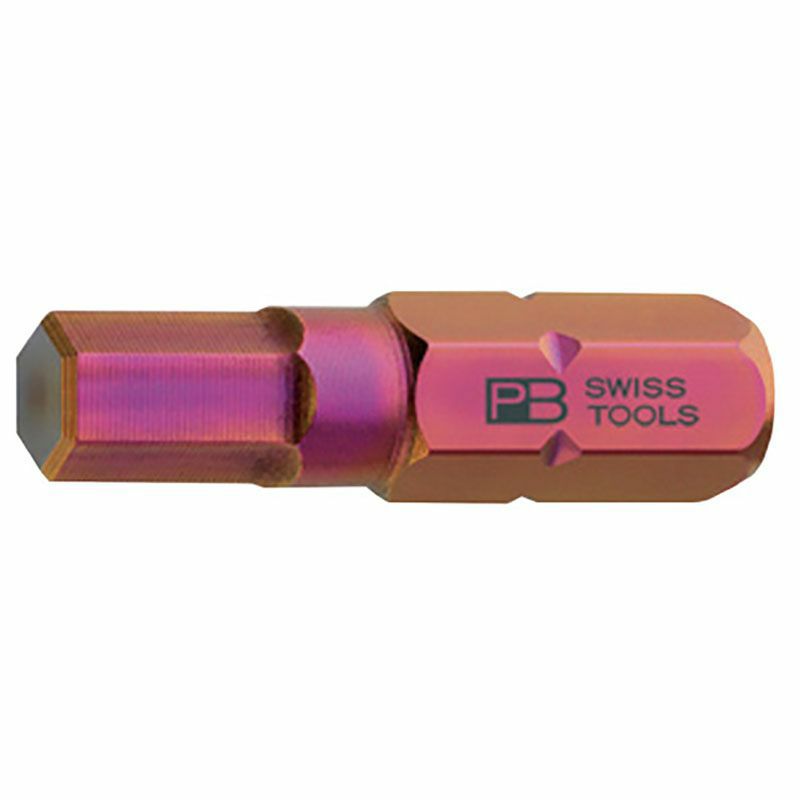 PB SWISS TOOLS 1/4” HEX 六角ビット：1.5mm C6.210/1.5 WORLD IMPORT TOOLS