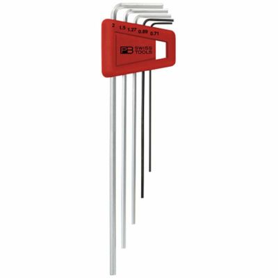 PB SWISS TOOLS ホルダー付六角棒レンチセット ロング パックなし 211