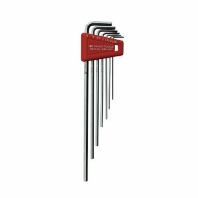 PB SWISS TOOLS ホルダー付六角棒レンチセット ロング パックなし 211