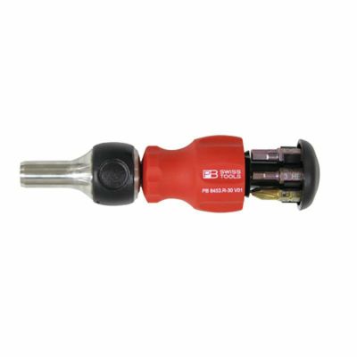 PB SWISS TOOLS スタビ差替ラチェットドライバー六角セット 8453.R-30V01