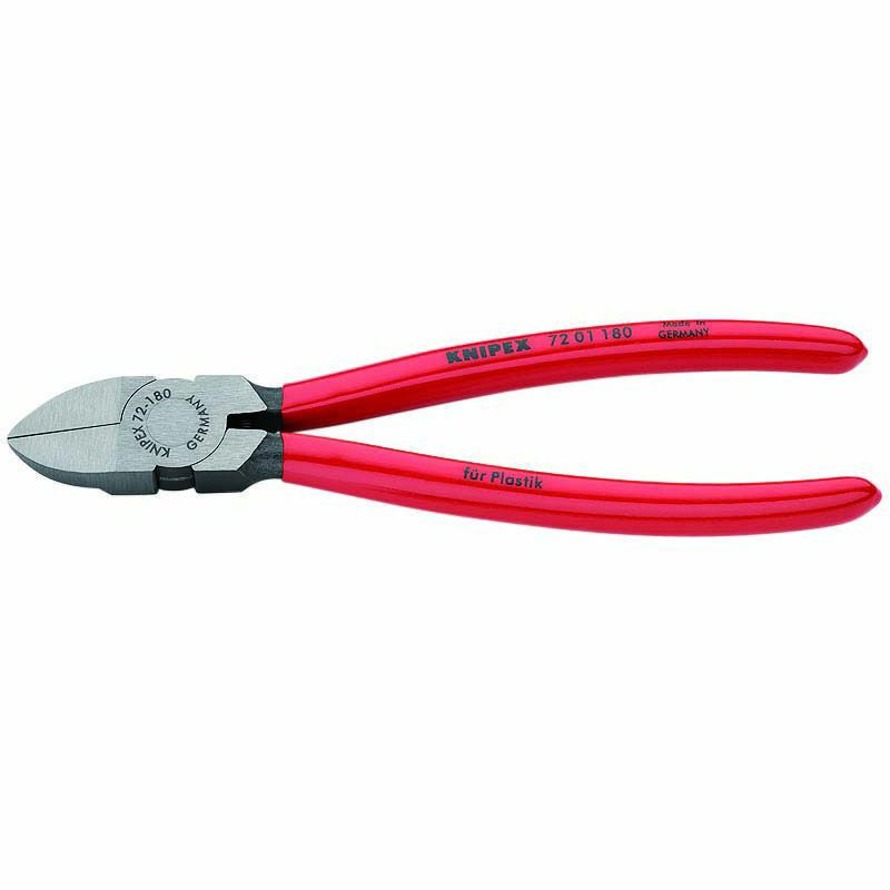 クニペックス KNIPEX プラスチック用ニッパー 180mm | WIT