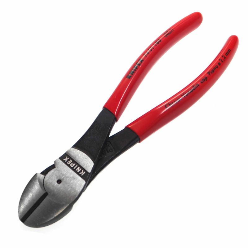 KNIPEX クニペックス 7401-180 強力型斜ニッパー 硬線用 SB