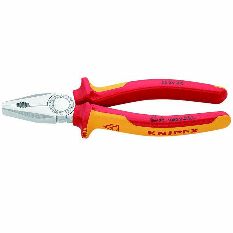 クニペックス KNIPEX 絶縁 ペンチ 1000V 200mm | WIT