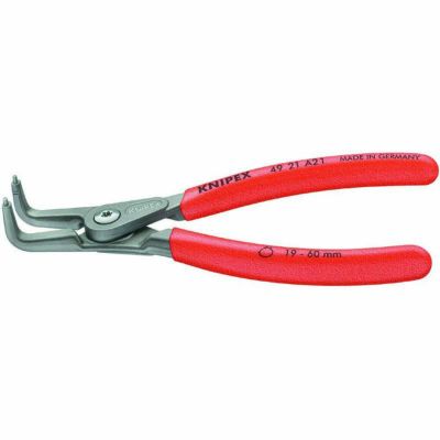 クニペックス KNIPEX スナップリングプライヤー 軸用45゜ 310mm | WIT