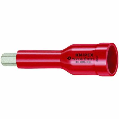 クニペックス KNIPEX 絶縁工具 3/8dr 1000V 6mm | WIT