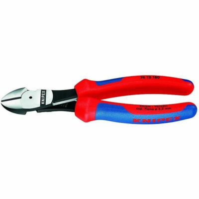 クニペックス KNIPEX バネ付強力型斜ニッパー 160mm | WIT