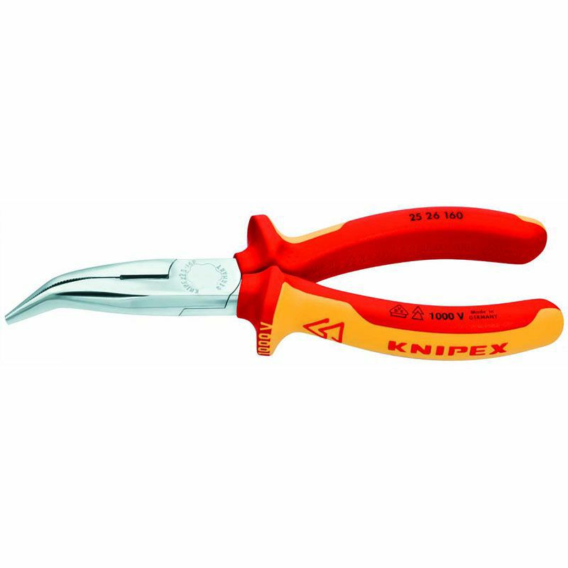 クニペックス KNIPEX 絶縁 先曲ラジオペンチ 1000V 160mm | WIT