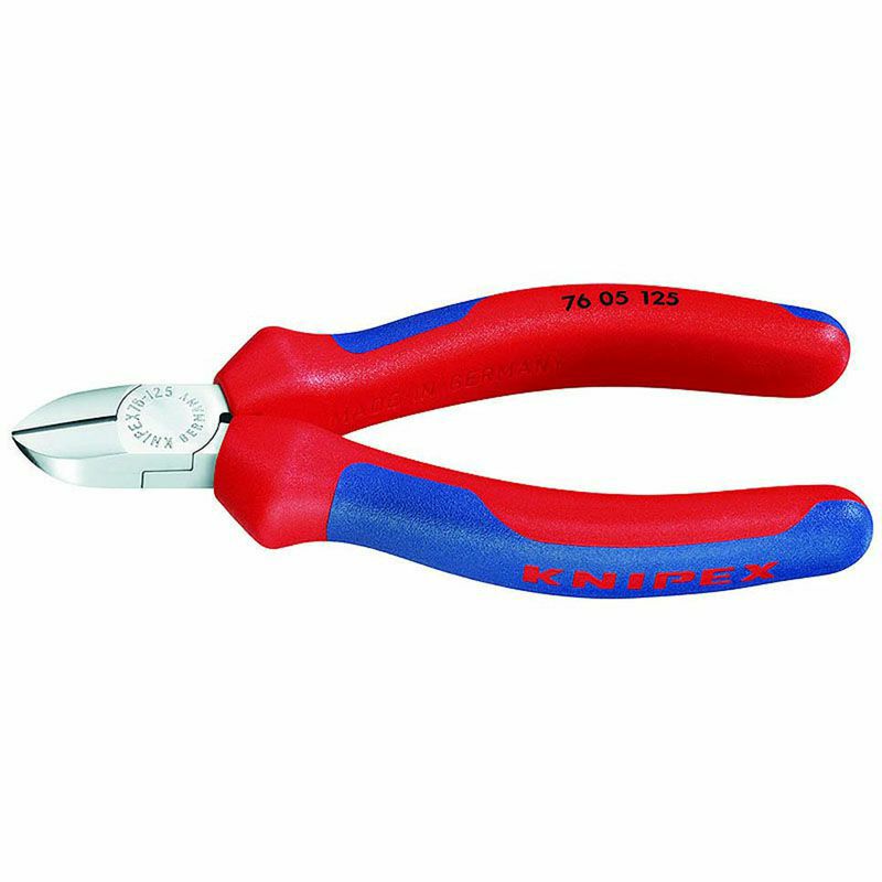 クニペックス KNIPEX エレクトロニクス ニッパー 7605 125mm | WIT