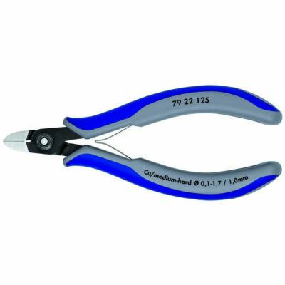 クニペックス KNIPEX エレクトロニクス ニッパー 7922 125mm | WIT