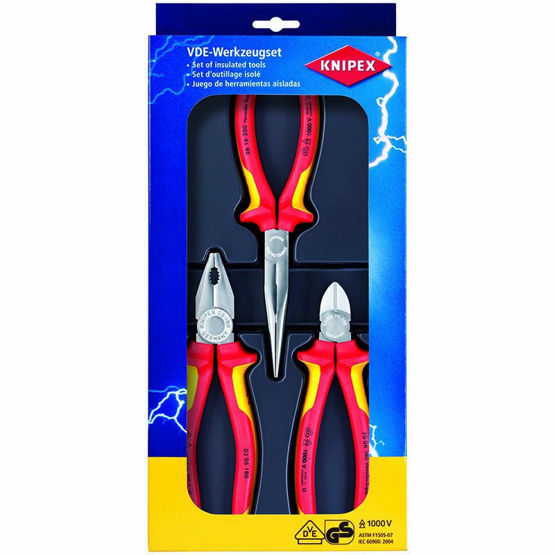 クニペックス KNIPEX プライヤー・ニッパー セット セーフティパック | WIT