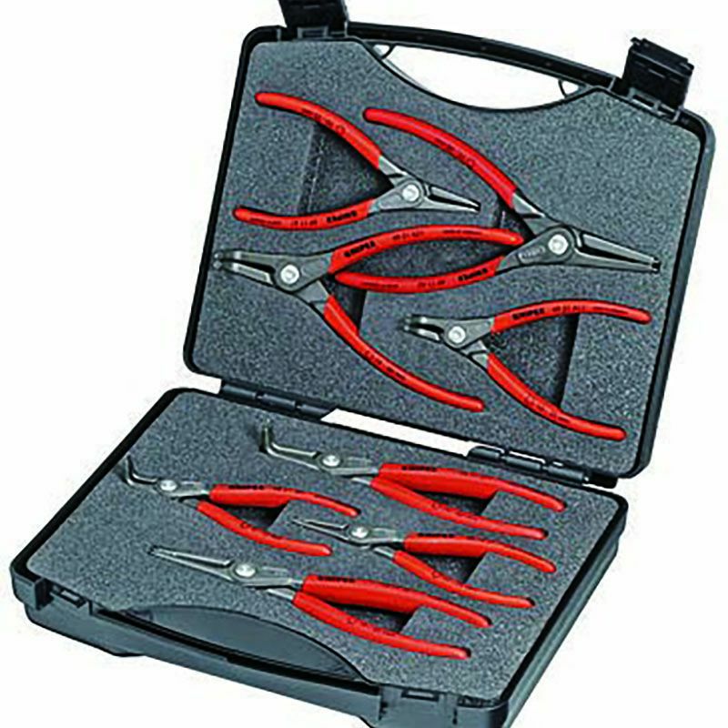 クニペックス KNIPEX 精密スナップリングプライヤー 8本 | WIT