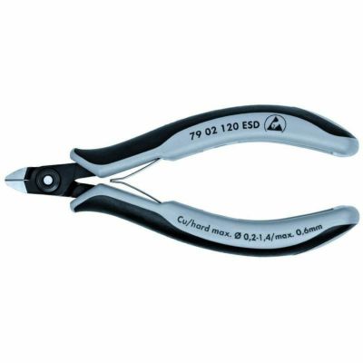 クニペックス KNIPEX エレクトロニクス ニッパー 7902 120mm | WIT