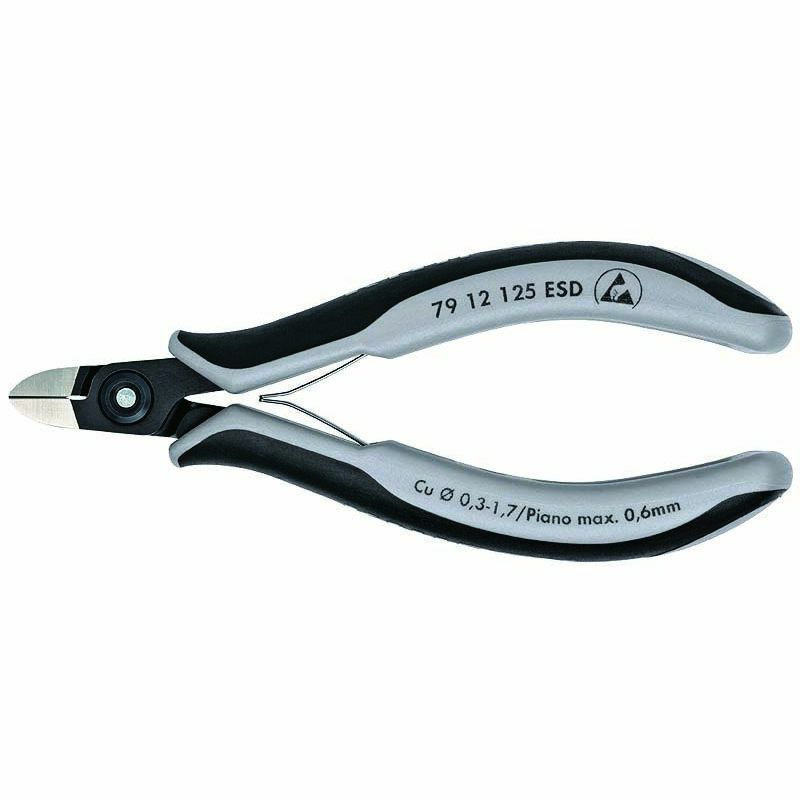KNIPEX ESD精密用ニッパー 115mm 7712-115ESD :20230930211031-00297