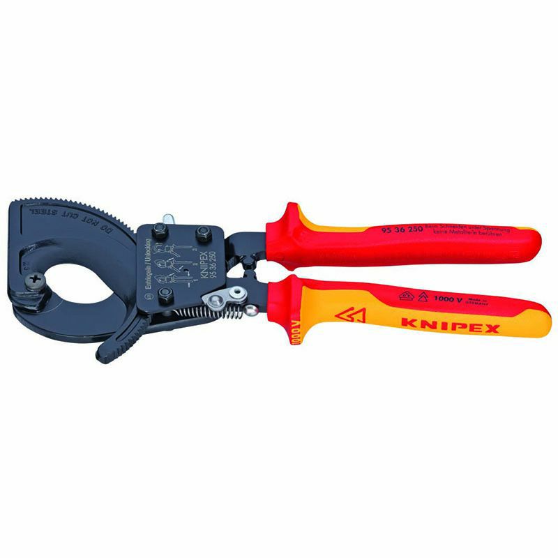 クニペックス KNIPEX 絶縁工具 絶縁ケーブルカッター 280mm | WIT