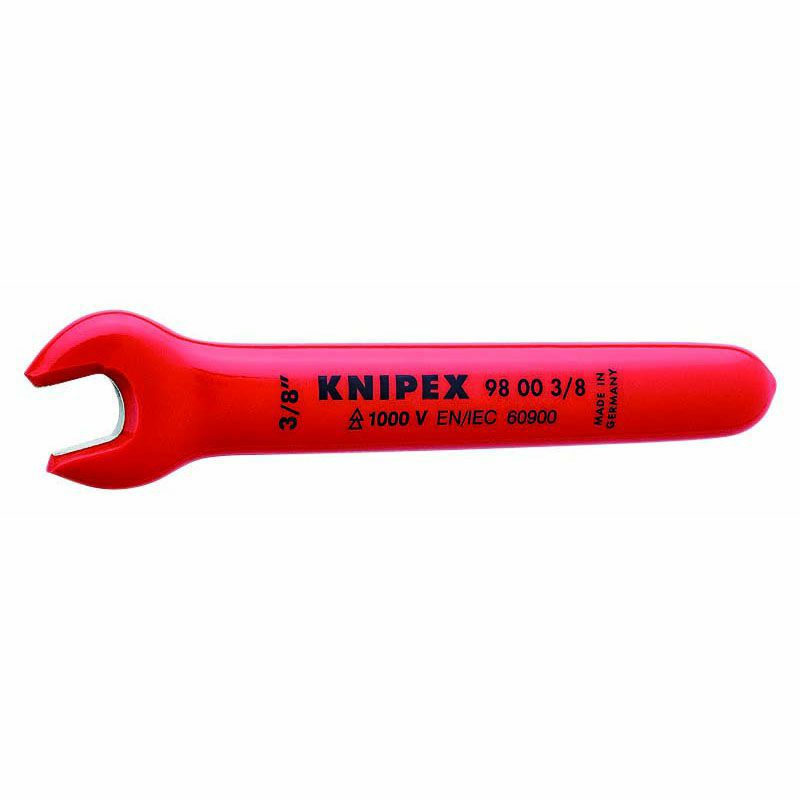 クニペックス KNIPEX 絶縁工具 絶縁片口スパナ 3/8インチ WIT