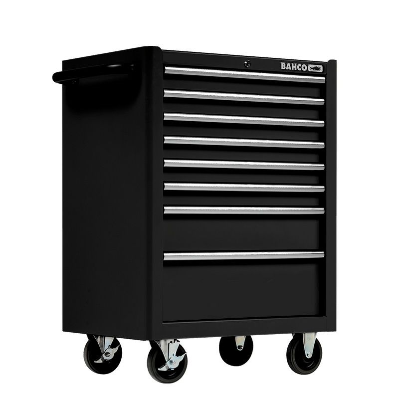 代引 日時 時間指定不可 Bahco ステントップ 12dr ロールキャビネット Pc ブラック K1475kxl12 World Import Tools