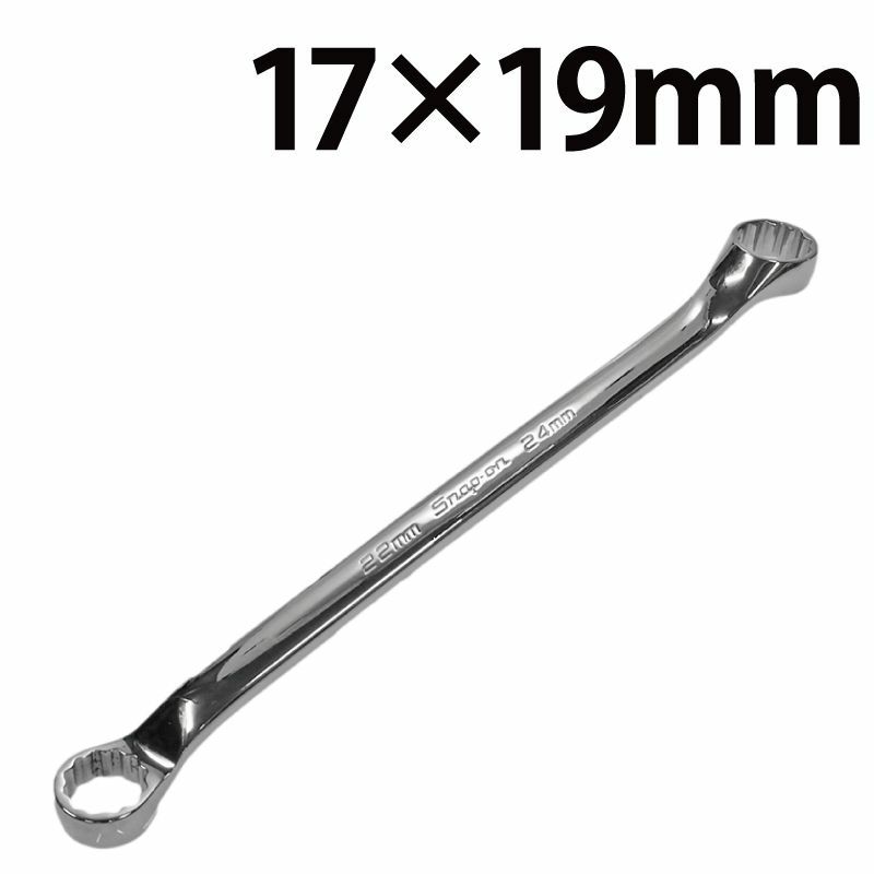 SNAP-ON スタンダード10°オフセットメガネレンチ 8×10mm XBM810A 