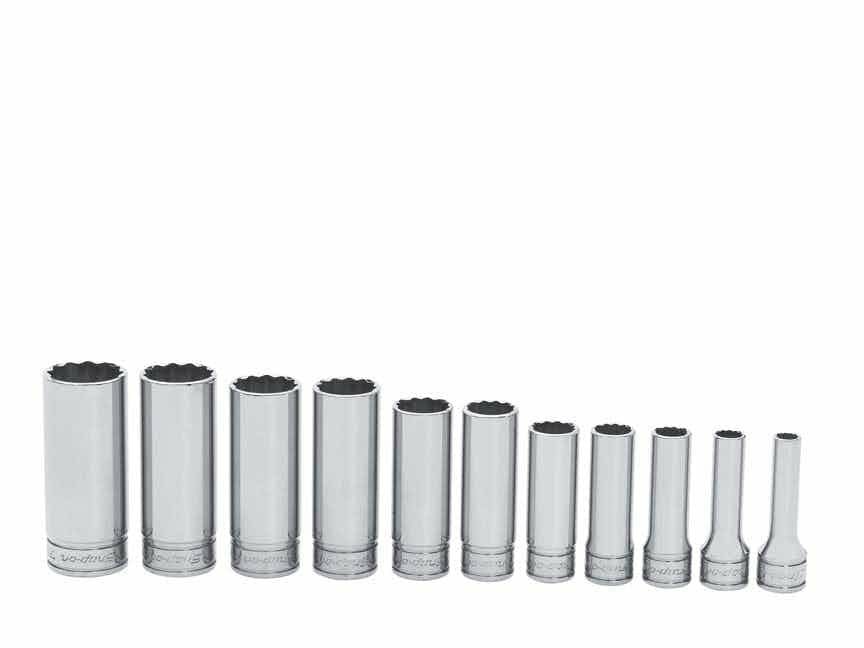 SNAP-ON 3/8dr 12角ディープソケットセット インチ 211SFY | WORLD 