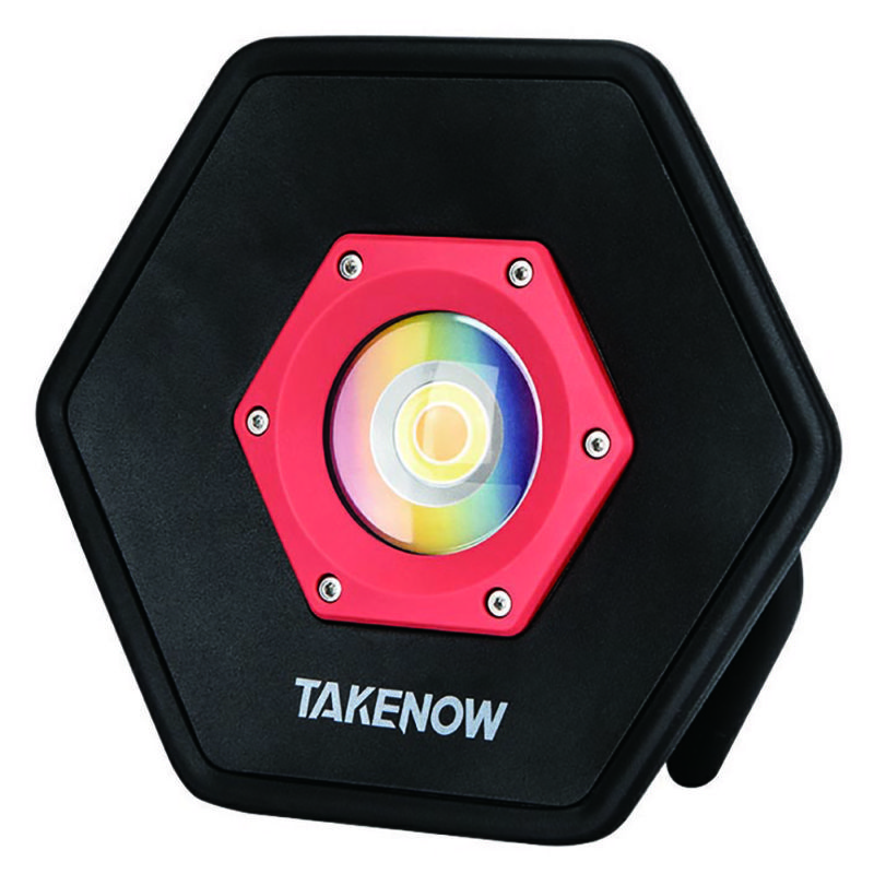 TAKENOW 充電式LED 五光色ワークライト WL4118 | WORLD IMPORT TOOLS