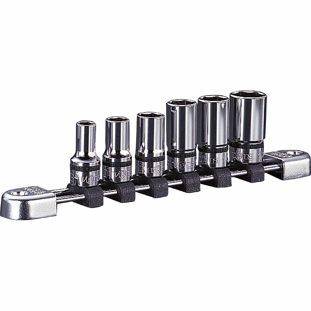 ネプロス 3/8(9.5mm)sq 12角セミディープソケットセット NTB3M06WA 
