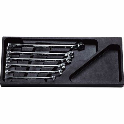 ネプロス 15°オフセットメガネレンチ 6本セット NTM206 NEPROS