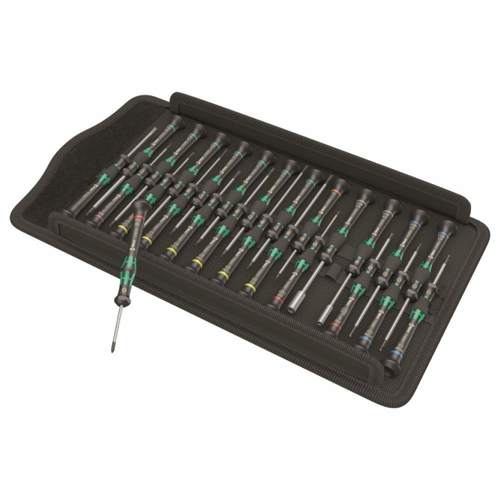 WERA クラフトフォームマイクロ 大容量精密ドライバーセット Kraftform 