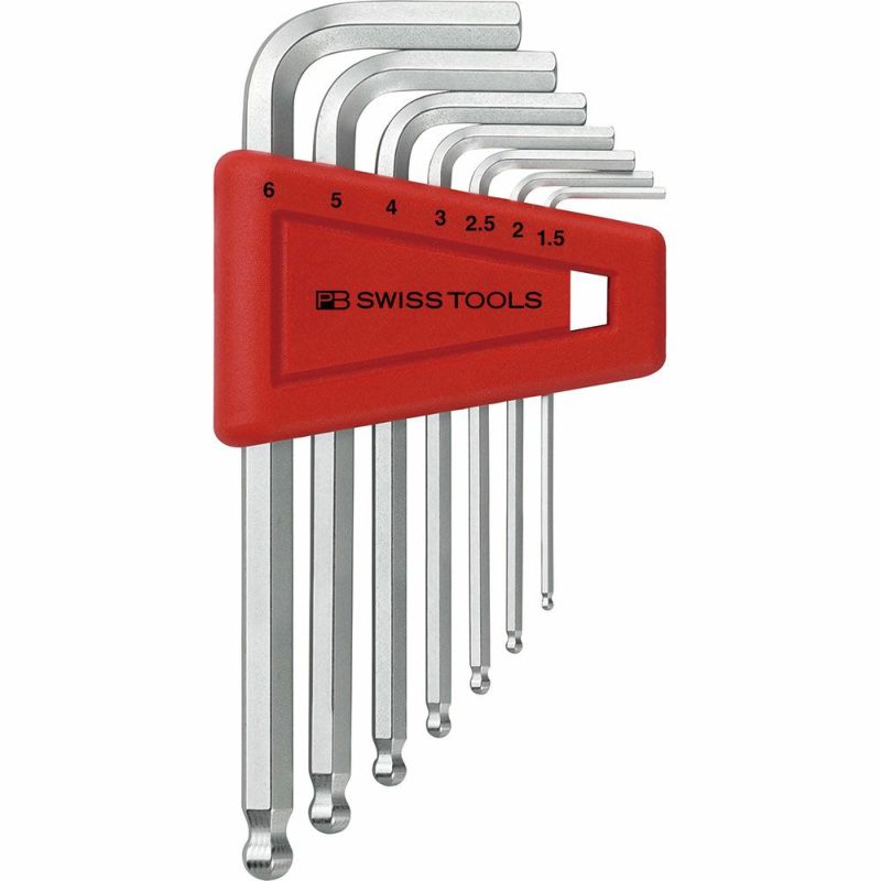 PB SWISS TOOLS ボール付六角棒レンチセット パックなし 212.H-6