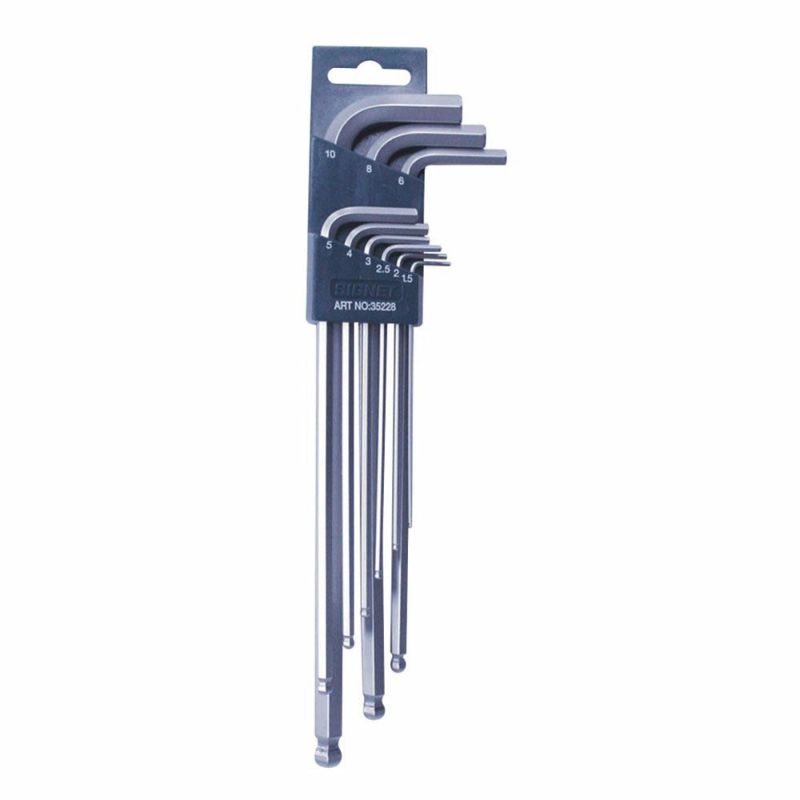 SIGNET 9PC ロングボールヘックスレンチセット #SG835-228L 35228 | WORLD IMPORT TOOLS SIGNET 9PC ロングボールヘックスレンチセット #SG835-228L 35228 | WORLD IMPORT TOOLS