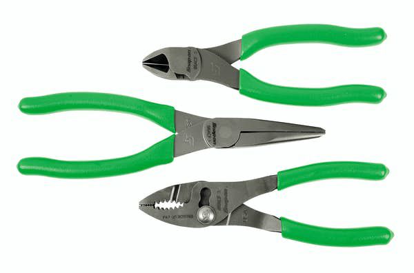 SNAP-ON 3pc プライヤーセット グリーン PL306ACFG | WORLD IMPORT TOOLS