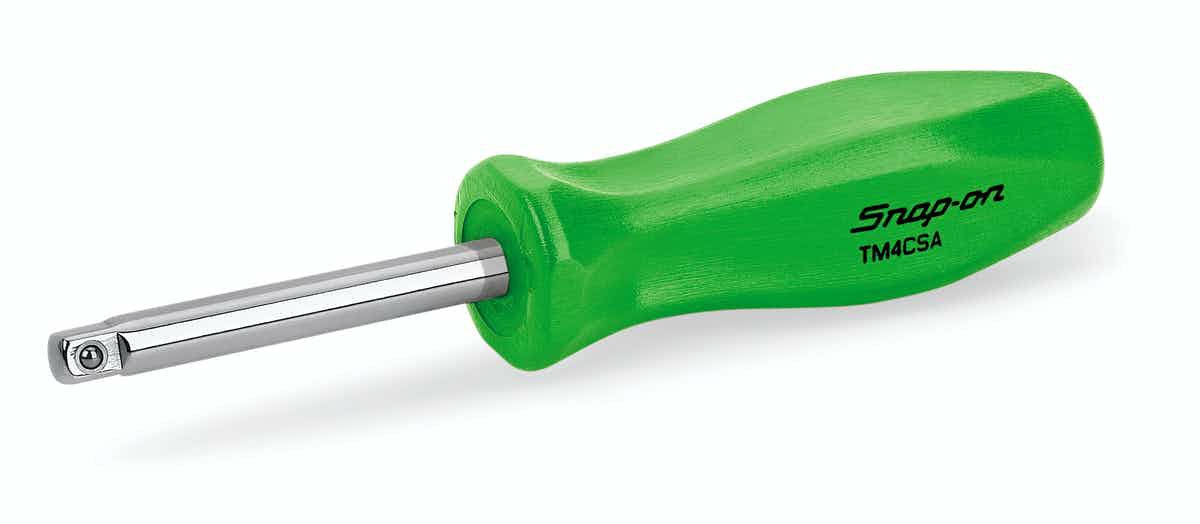 SNAP-ON 1/4 ソケットドライバー グリーン TM4CSAG | WORLD IMPORT TOOLS 