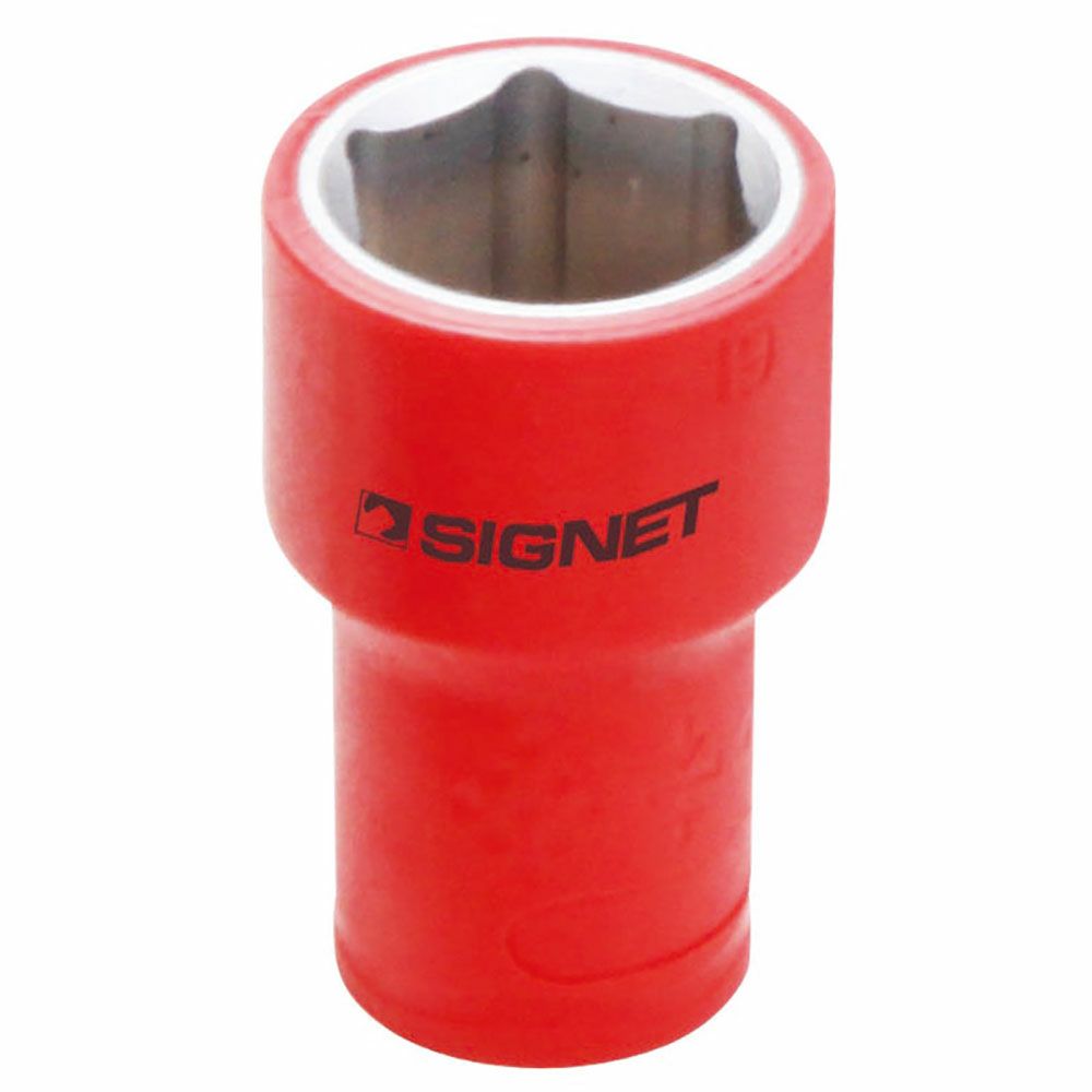 SIGNET 3/8DR 絶縁ソケットセットT型、ヘックス 11PCS E81611 