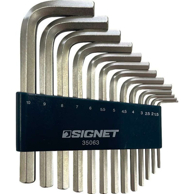 SIGNET 13PCS 六角レンチセット（1.5-10mm） 35063 WORLD IMPORT TOOLS