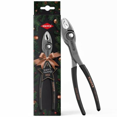 大口② KNIPEX スリップジョイントプライヤー ツイングリップ X`mas2025 8201